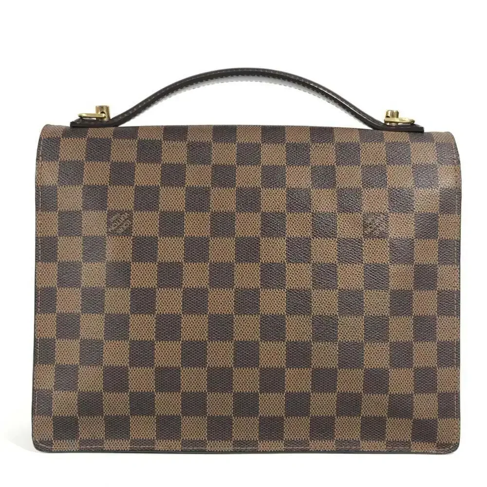 LOUIS VUITTON Brown Damier Canvas Shoulder Bag